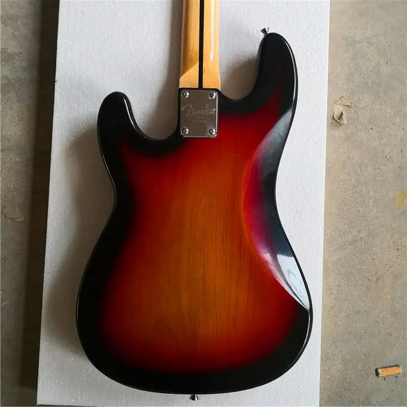 Classic Bright Light Paint 4 Strings 21 Frets Bass Guitar