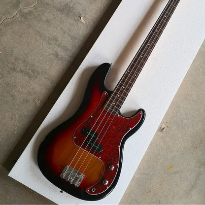Classic Bright Light Paint 4 Strings 21 Frets Bass Guitar