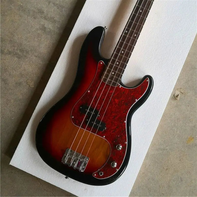 Classic Bright Light Paint 4 Strings 21 Frets Bass Guitar